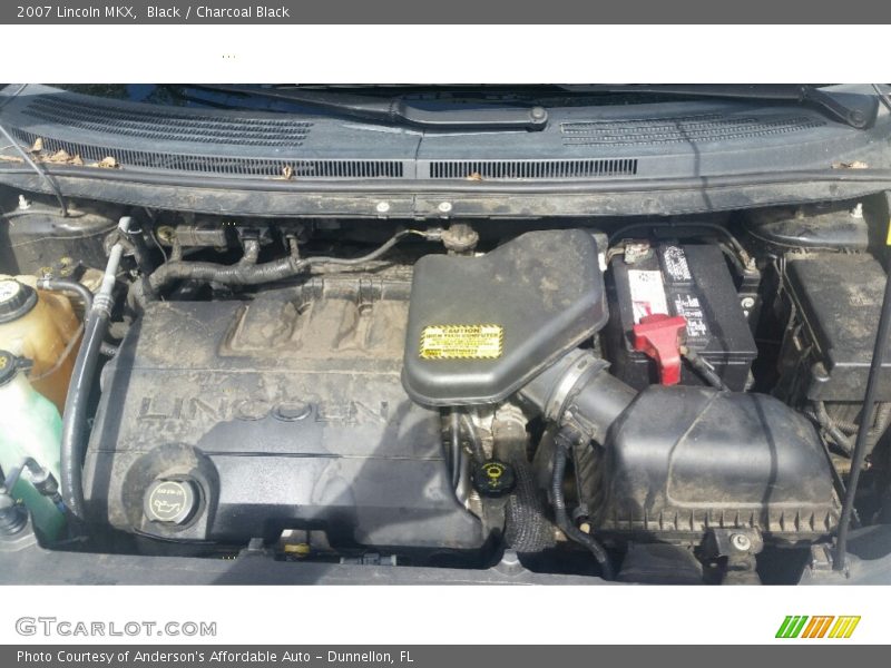 Black / Charcoal Black 2007 Lincoln MKX
