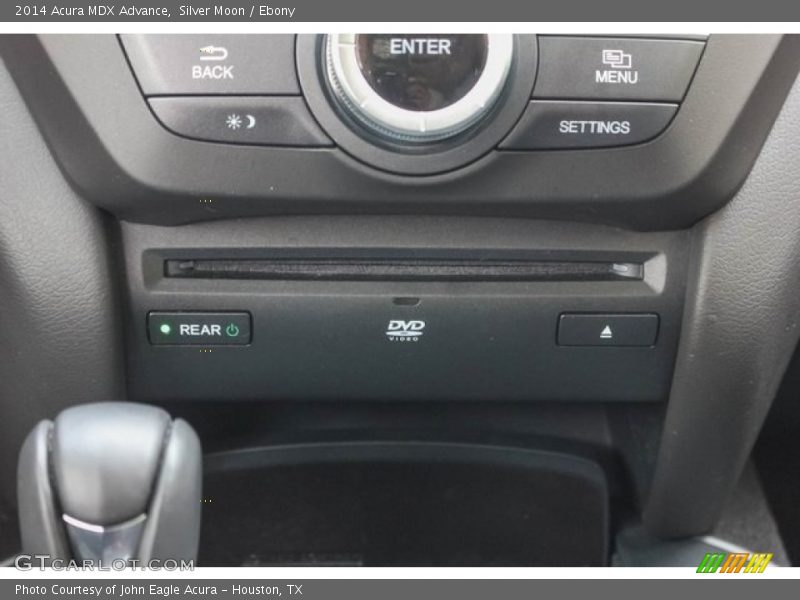 Silver Moon / Ebony 2014 Acura MDX Advance