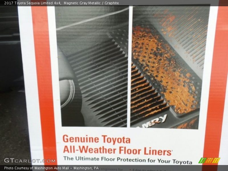 Magnetic Gray Metallic / Graphite 2017 Toyota Sequoia Limited 4x4