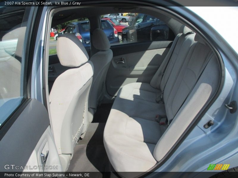 Ice Blue / Gray 2007 Kia Spectra LX Sedan