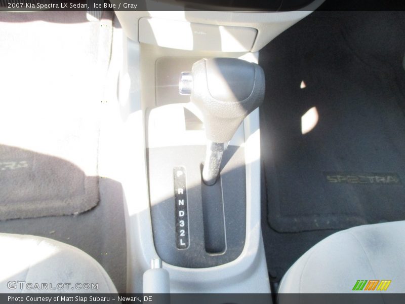 Ice Blue / Gray 2007 Kia Spectra LX Sedan