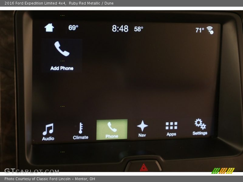 Ruby Red Metallic / Dune 2016 Ford Expedition Limited 4x4