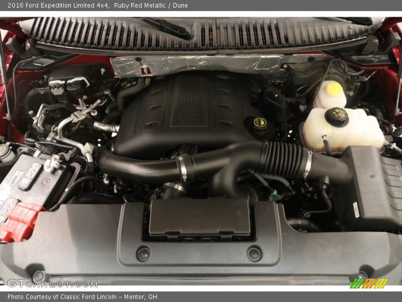 Ruby Red Metallic / Dune 2016 Ford Expedition Limited 4x4