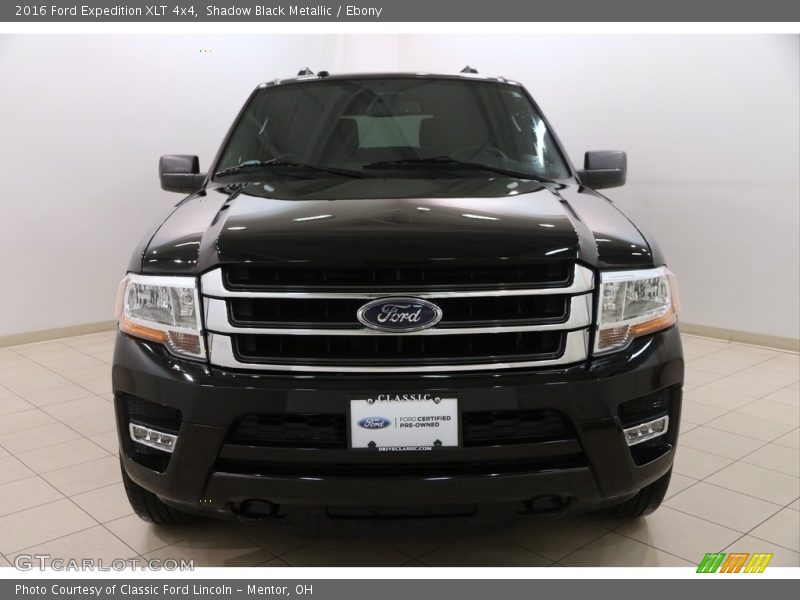 Shadow Black Metallic / Ebony 2016 Ford Expedition XLT 4x4