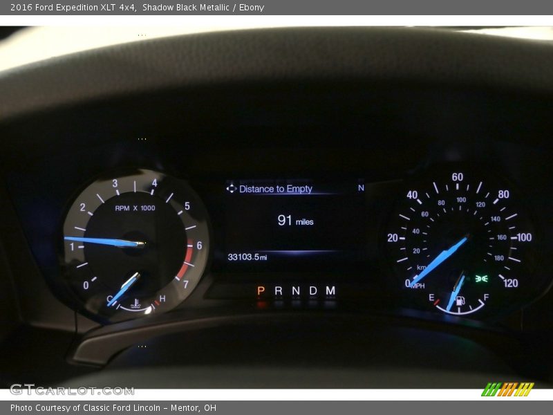  2016 Expedition XLT 4x4 XLT 4x4 Gauges