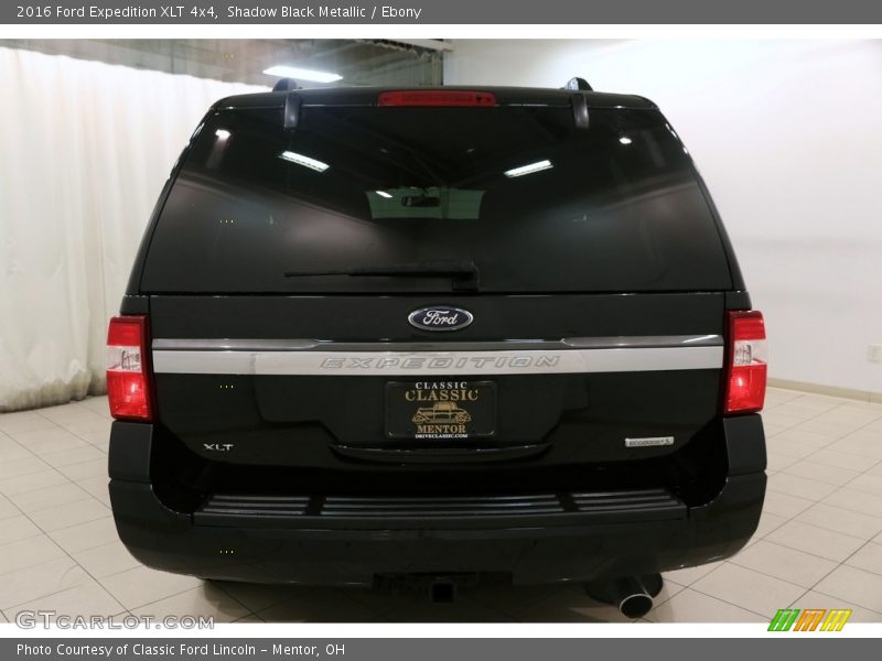 Shadow Black Metallic / Ebony 2016 Ford Expedition XLT 4x4