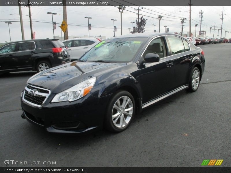 Deep Indigo Pearl / Ivory 2013 Subaru Legacy 2.5i Premium