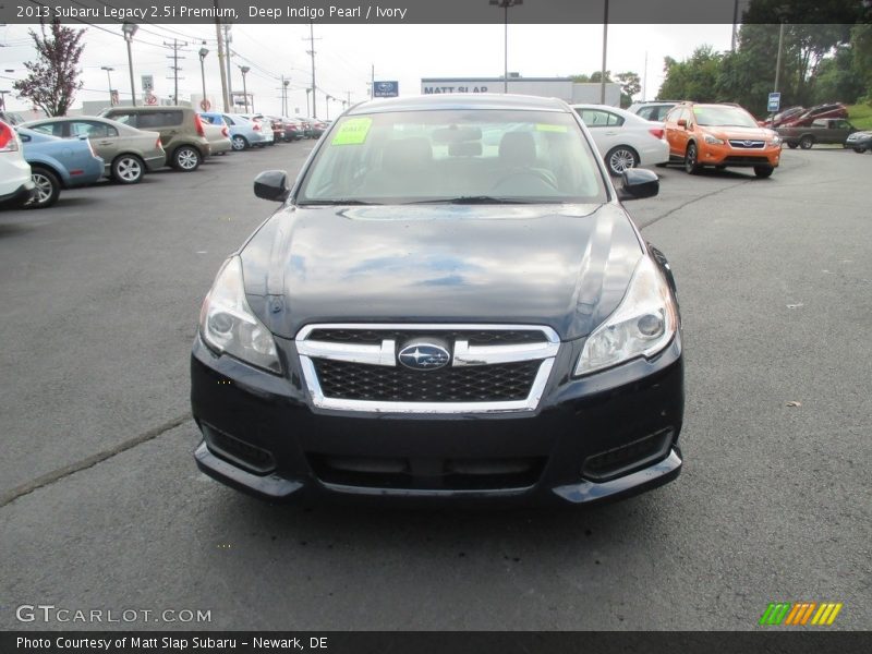 Deep Indigo Pearl / Ivory 2013 Subaru Legacy 2.5i Premium