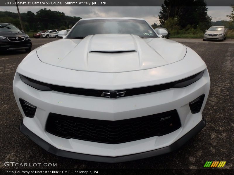 Summit White / Jet Black 2016 Chevrolet Camaro SS Coupe
