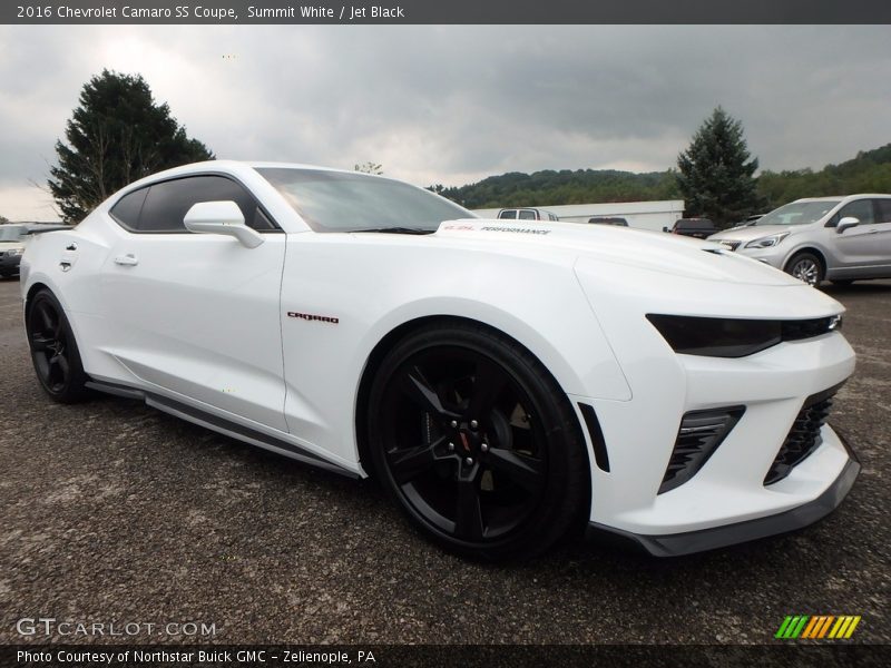 Summit White / Jet Black 2016 Chevrolet Camaro SS Coupe