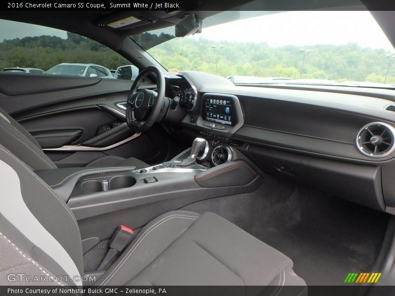 Summit White / Jet Black 2016 Chevrolet Camaro SS Coupe