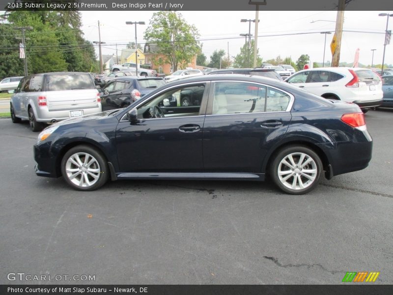 Deep Indigo Pearl / Ivory 2013 Subaru Legacy 2.5i Premium