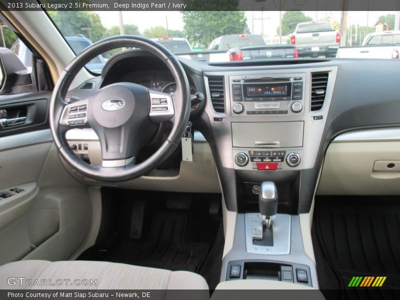 Deep Indigo Pearl / Ivory 2013 Subaru Legacy 2.5i Premium