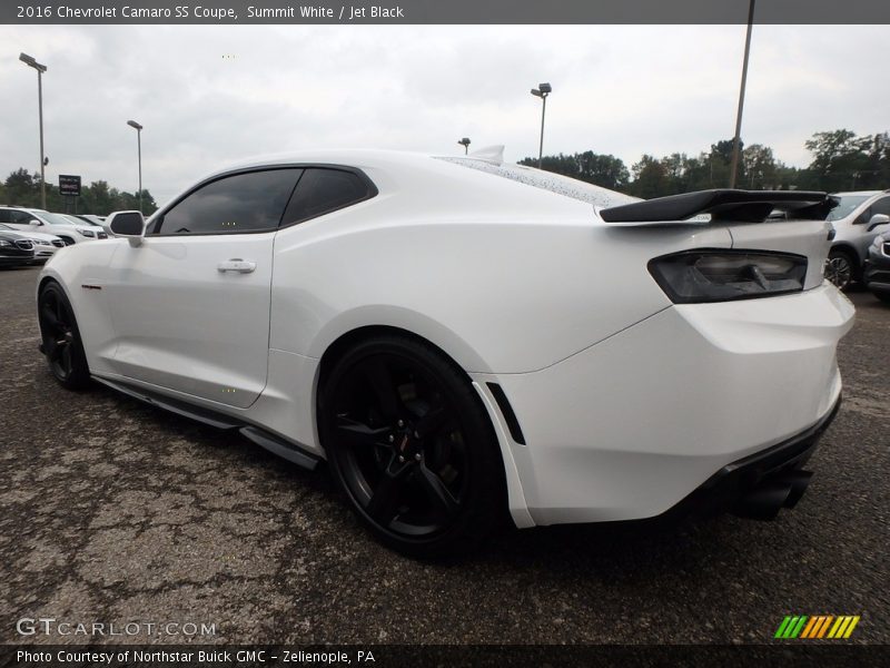 Summit White / Jet Black 2016 Chevrolet Camaro SS Coupe