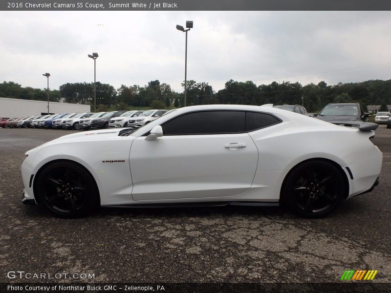 Summit White / Jet Black 2016 Chevrolet Camaro SS Coupe