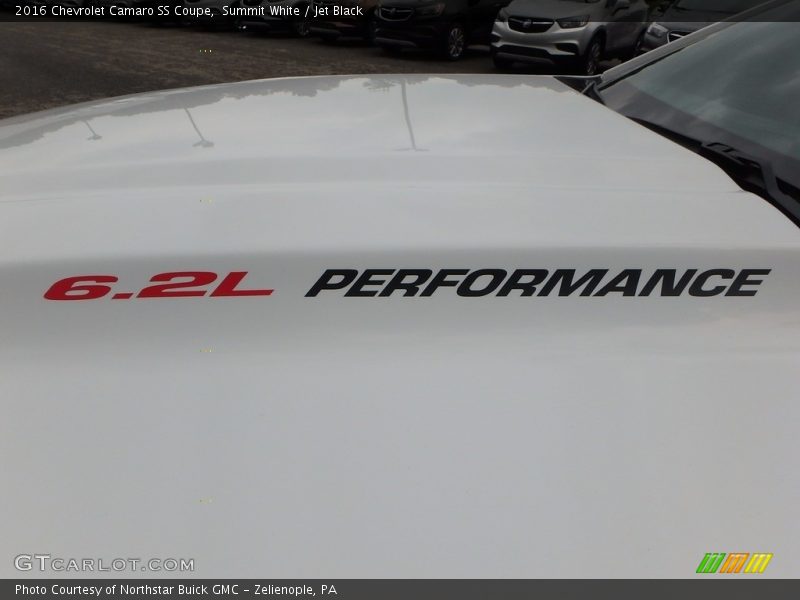 Summit White / Jet Black 2016 Chevrolet Camaro SS Coupe