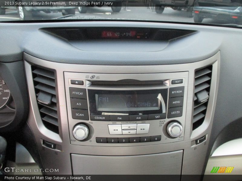 Deep Indigo Pearl / Ivory 2013 Subaru Legacy 2.5i Premium