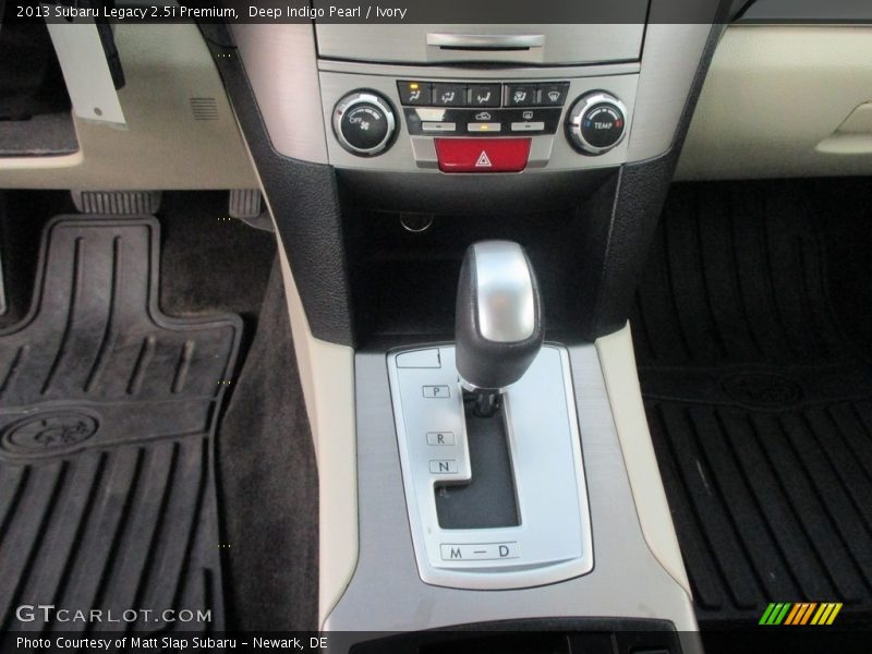 Deep Indigo Pearl / Ivory 2013 Subaru Legacy 2.5i Premium