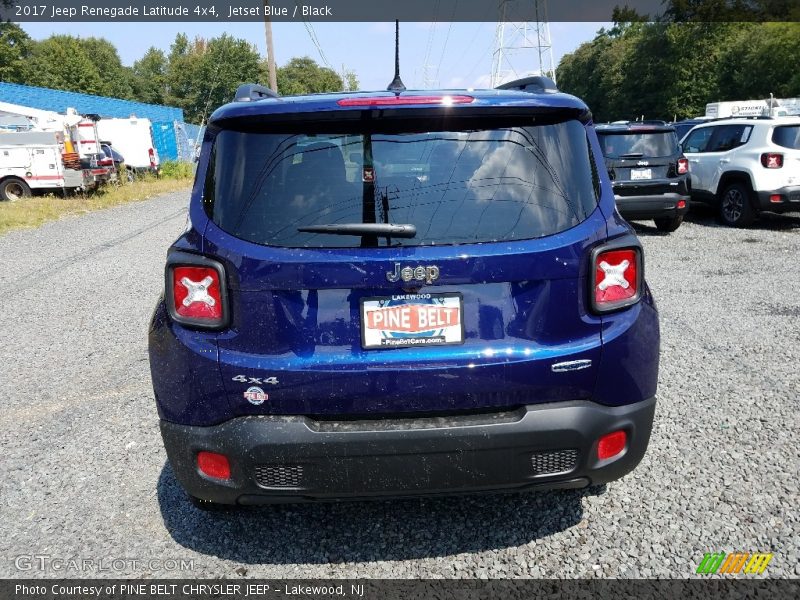 Jetset Blue / Black 2017 Jeep Renegade Latitude 4x4