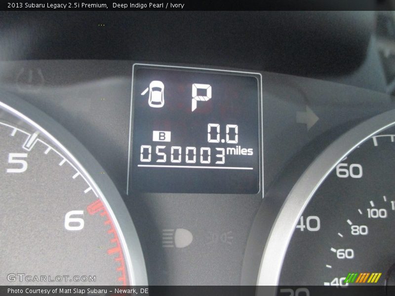 Deep Indigo Pearl / Ivory 2013 Subaru Legacy 2.5i Premium