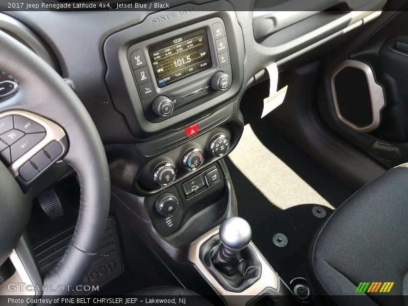 Jetset Blue / Black 2017 Jeep Renegade Latitude 4x4