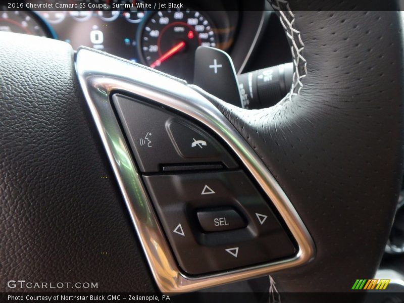 Summit White / Jet Black 2016 Chevrolet Camaro SS Coupe