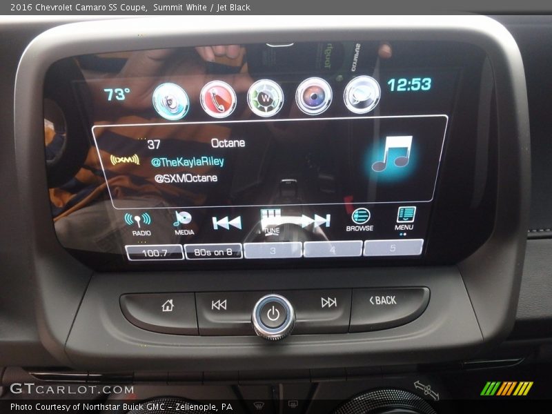Summit White / Jet Black 2016 Chevrolet Camaro SS Coupe