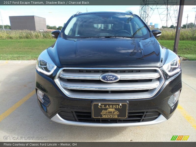 Shadow Black / Charcoal Black 2017 Ford Escape Titanium