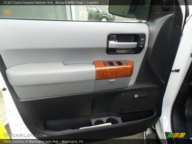 Door Panel of 2018 Sequoia Platinum 4x4