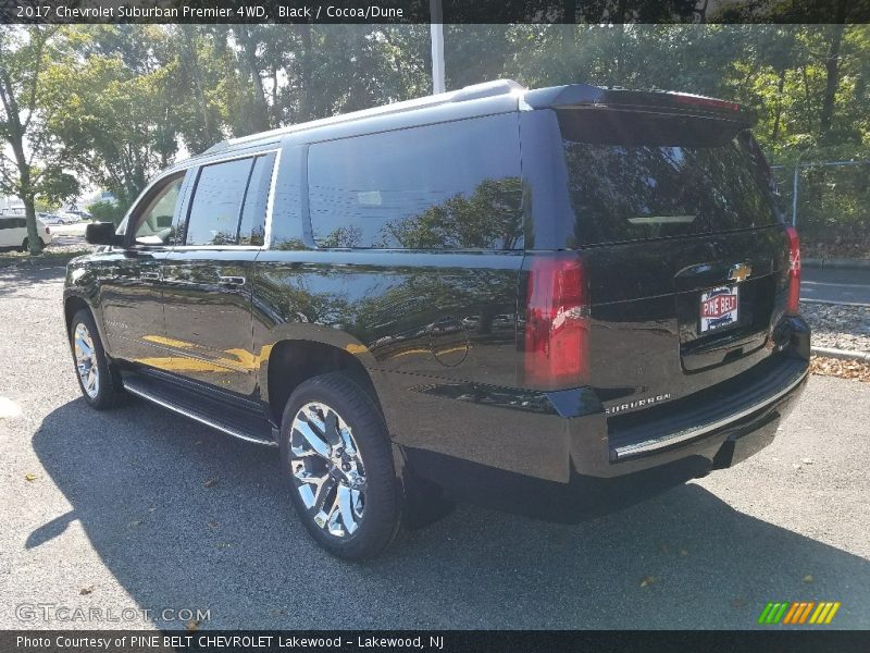 Black / Cocoa/Dune 2017 Chevrolet Suburban Premier 4WD