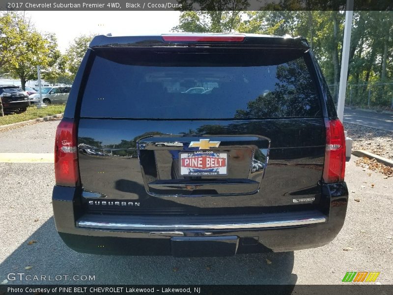 Black / Cocoa/Dune 2017 Chevrolet Suburban Premier 4WD