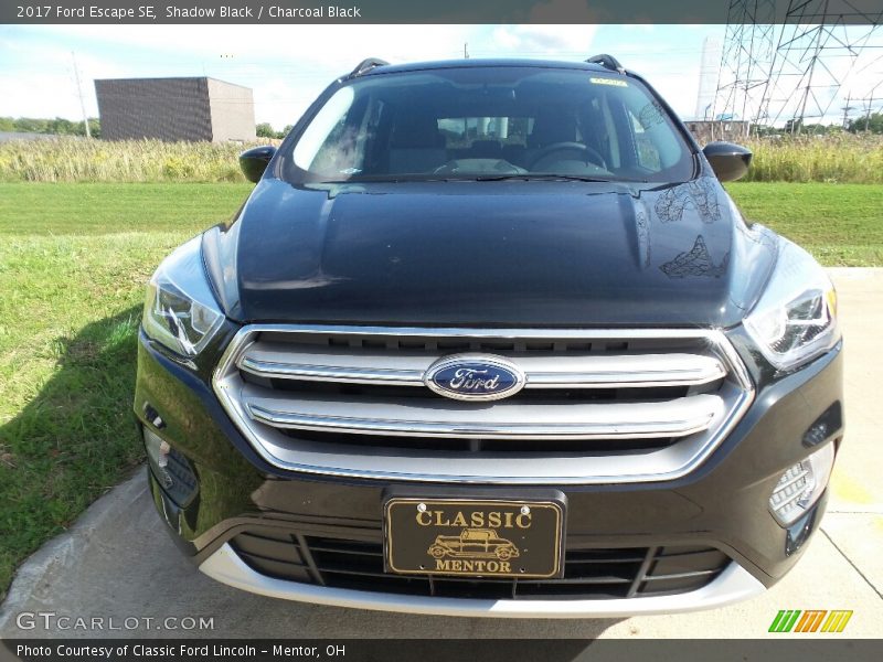Shadow Black / Charcoal Black 2017 Ford Escape SE