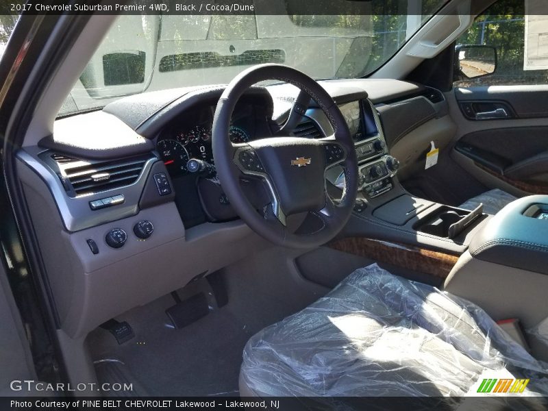 Black / Cocoa/Dune 2017 Chevrolet Suburban Premier 4WD