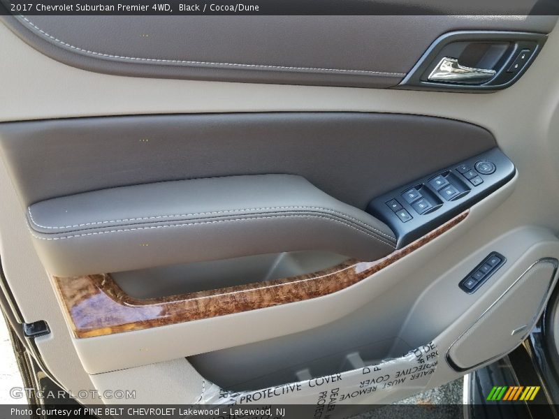 Black / Cocoa/Dune 2017 Chevrolet Suburban Premier 4WD