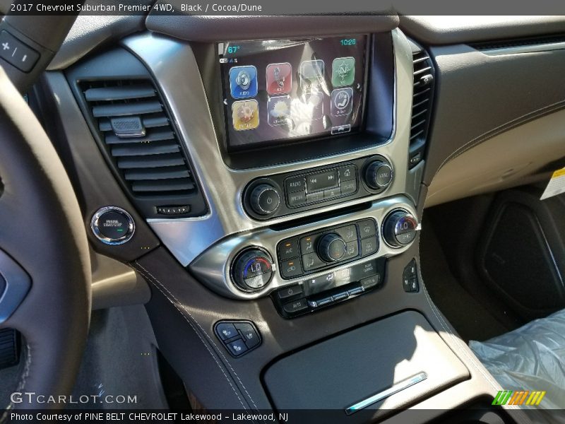 Black / Cocoa/Dune 2017 Chevrolet Suburban Premier 4WD