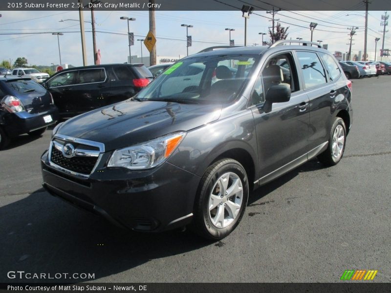Dark Gray Metallic / Gray 2015 Subaru Forester 2.5i