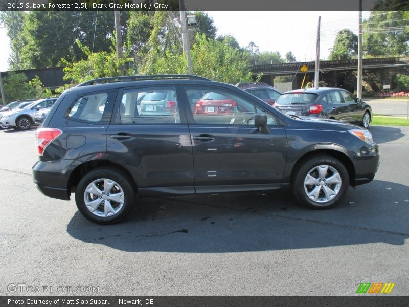 Dark Gray Metallic / Gray 2015 Subaru Forester 2.5i