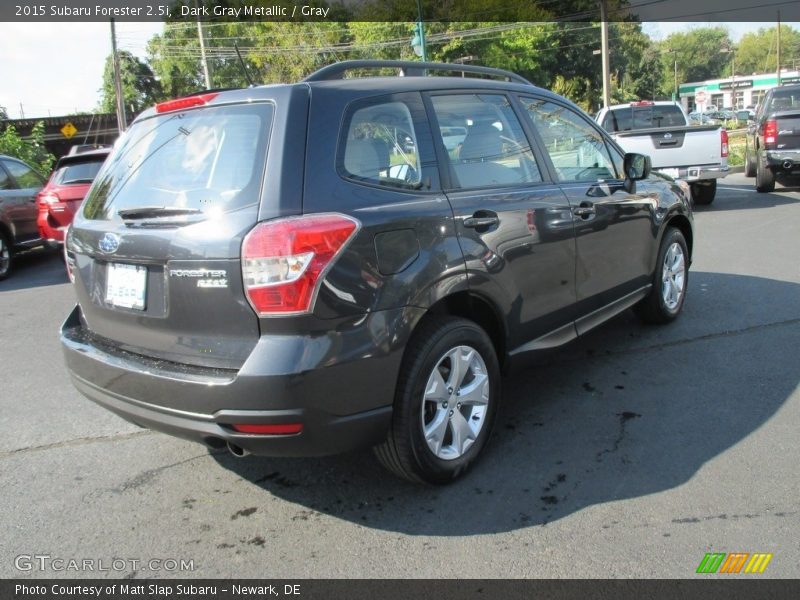 Dark Gray Metallic / Gray 2015 Subaru Forester 2.5i