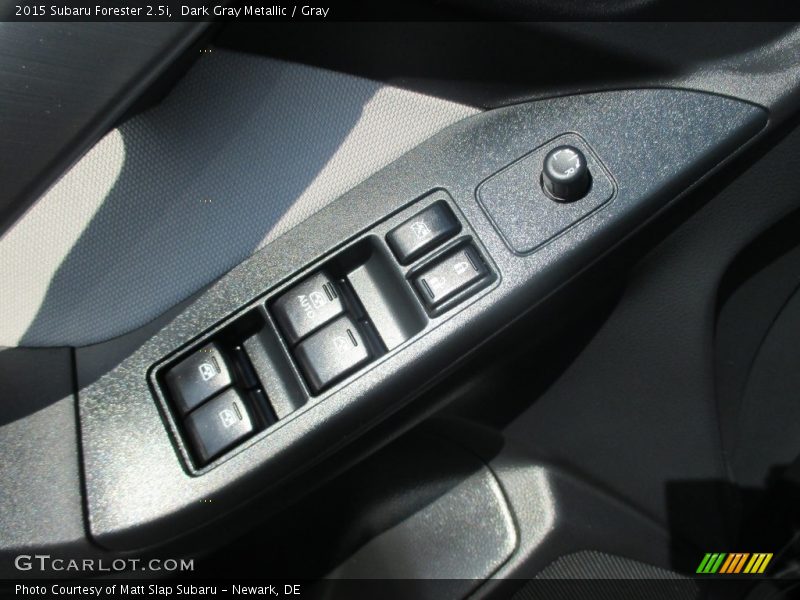 Dark Gray Metallic / Gray 2015 Subaru Forester 2.5i