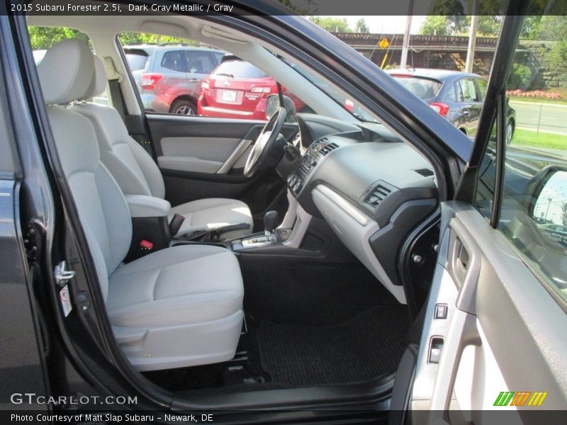 Dark Gray Metallic / Gray 2015 Subaru Forester 2.5i
