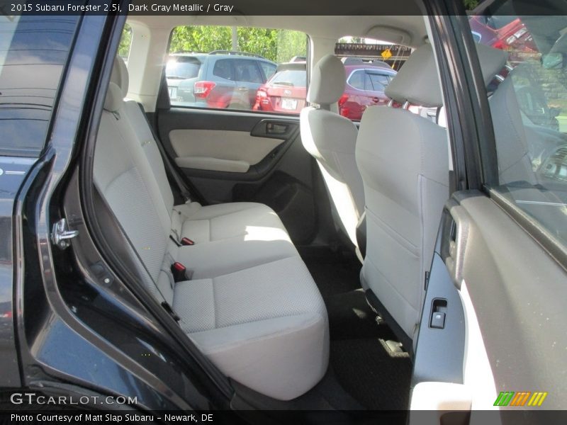 Dark Gray Metallic / Gray 2015 Subaru Forester 2.5i