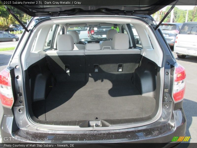 Dark Gray Metallic / Gray 2015 Subaru Forester 2.5i