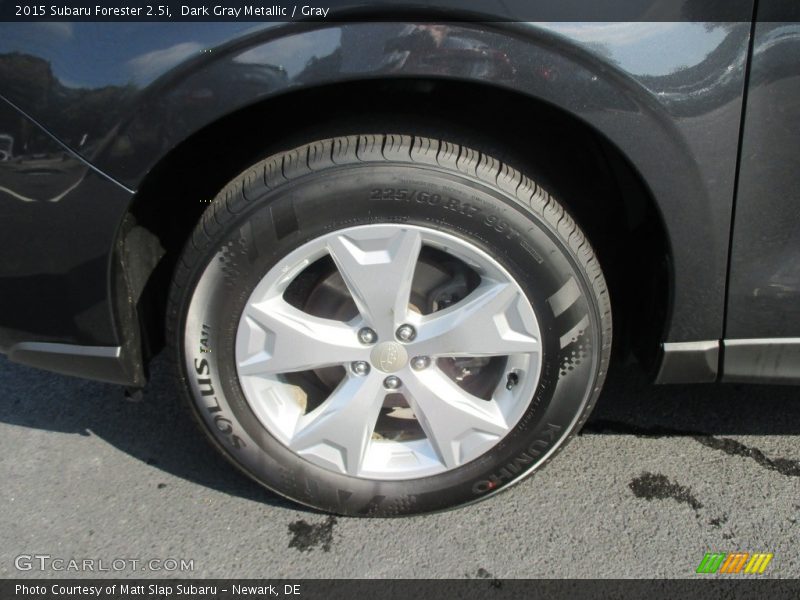 Dark Gray Metallic / Gray 2015 Subaru Forester 2.5i