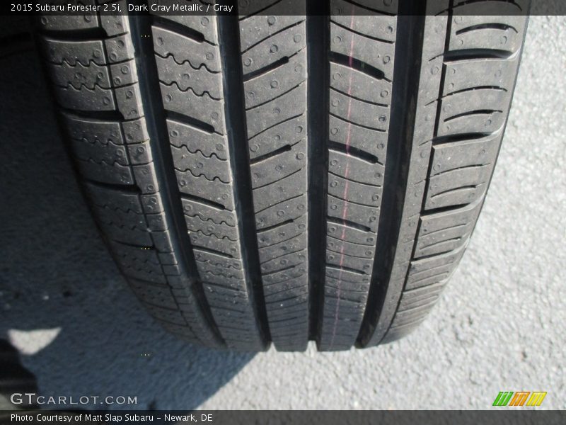 Dark Gray Metallic / Gray 2015 Subaru Forester 2.5i