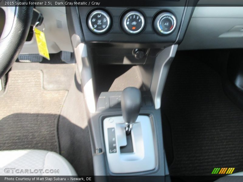 Dark Gray Metallic / Gray 2015 Subaru Forester 2.5i