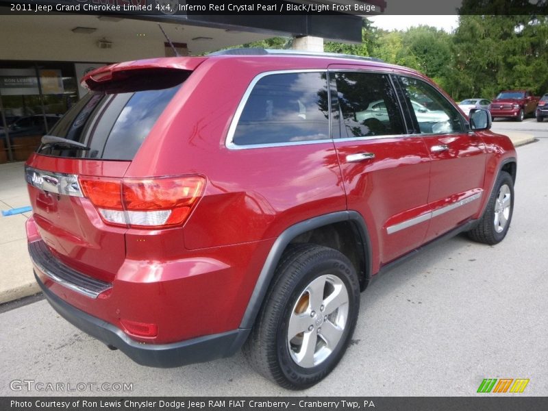 Inferno Red Crystal Pearl / Black/Light Frost Beige 2011 Jeep Grand Cherokee Limited 4x4