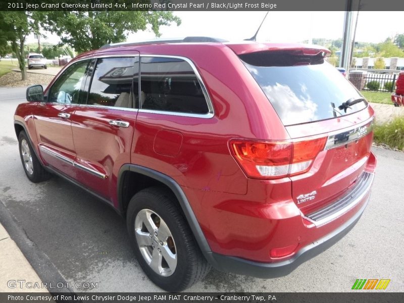 Inferno Red Crystal Pearl / Black/Light Frost Beige 2011 Jeep Grand Cherokee Limited 4x4