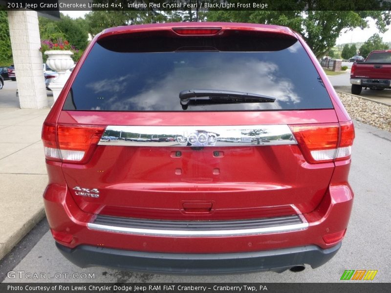 Inferno Red Crystal Pearl / Black/Light Frost Beige 2011 Jeep Grand Cherokee Limited 4x4