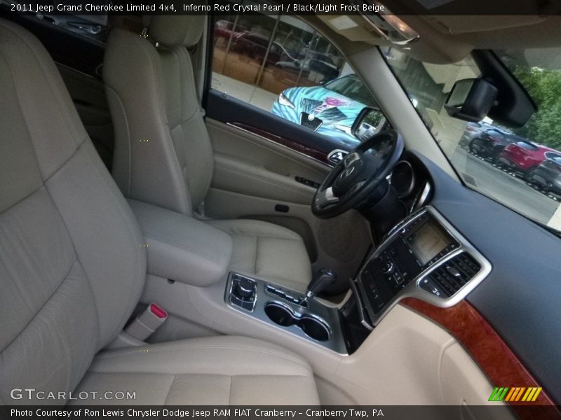 Inferno Red Crystal Pearl / Black/Light Frost Beige 2011 Jeep Grand Cherokee Limited 4x4