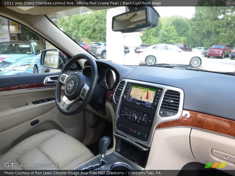 Inferno Red Crystal Pearl / Black/Light Frost Beige 2011 Jeep Grand Cherokee Limited 4x4